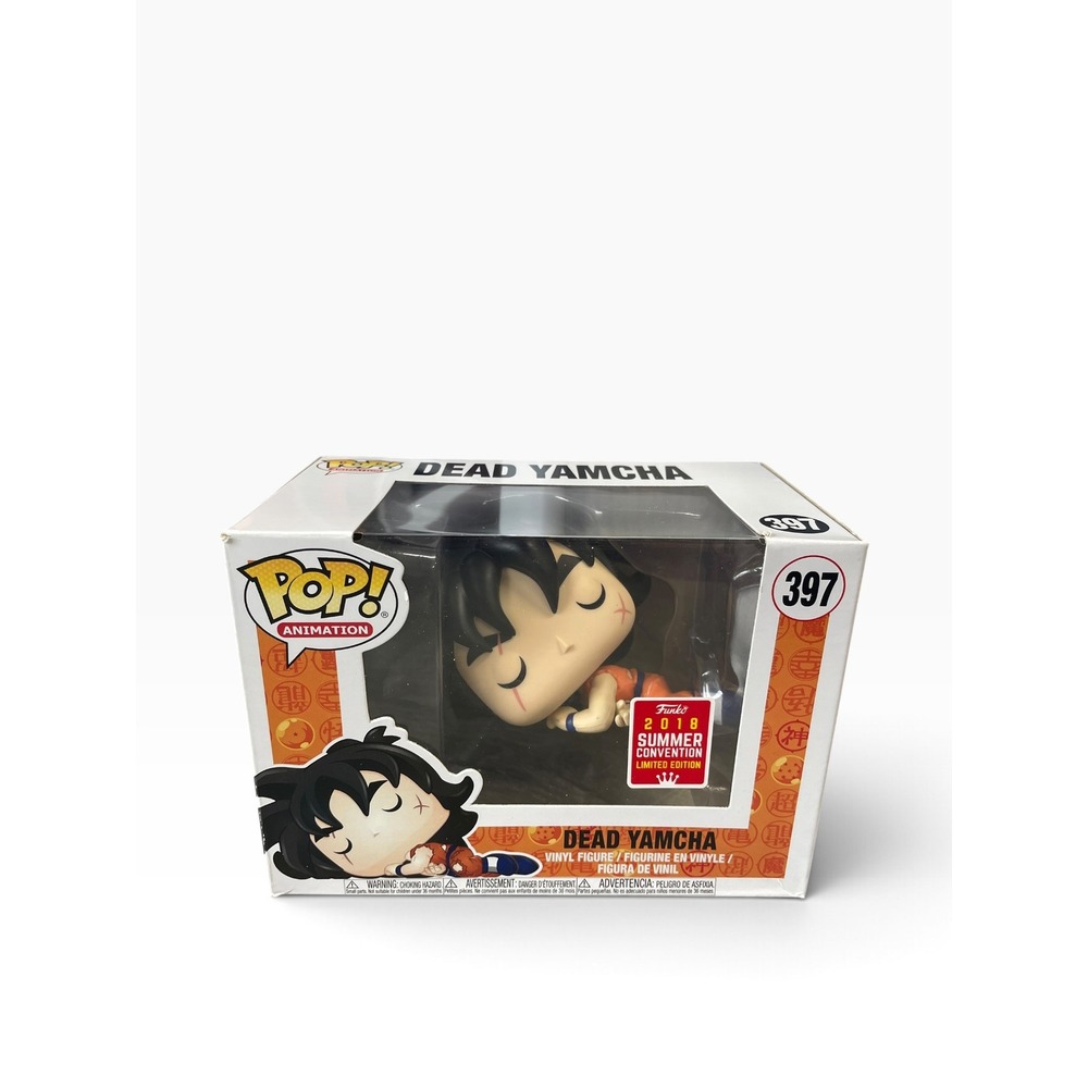 Funko Pop Vinyl Figure Unisex OS Orange Dead Yamcha 397 2018 Summer Convention